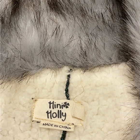 Hini Holly faux sherpa jacket - Picture 2 of 3